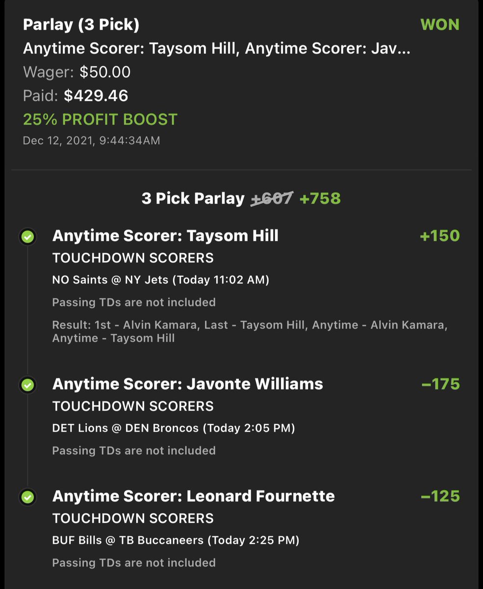 DILFdenTV's tweet photo. DILFden strikes again on this 25% profit boost from @DKSportsbook.  #bettingtwitter #Parlay #sportsbettingpicks https://t.co/wnZEF9aIZz
