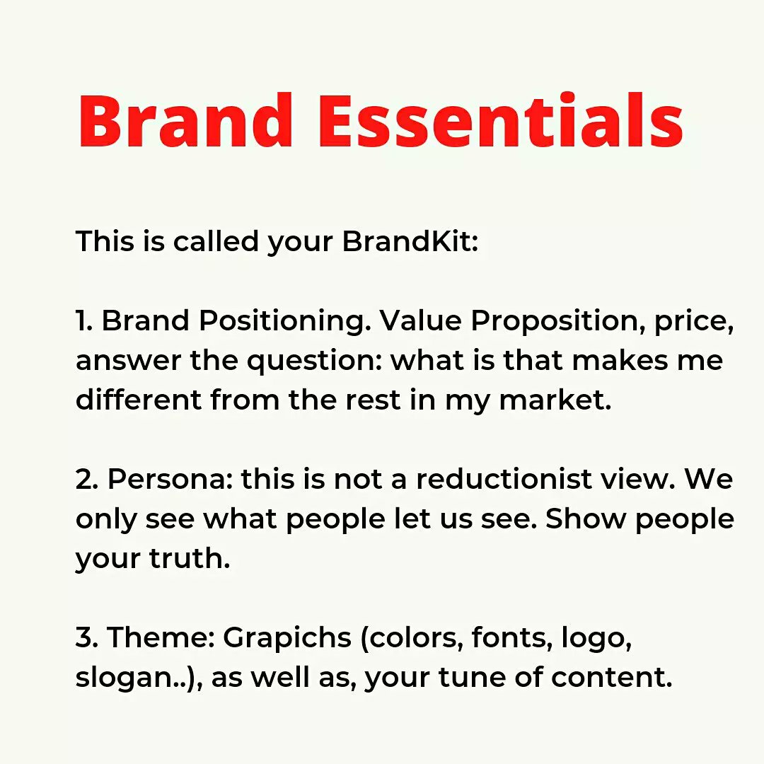 rektidy's tweet photo. #branding for newbies.
It is absurd to launch a #business without understanding what is a brand. https://t.co/yfcmgEJ9UX