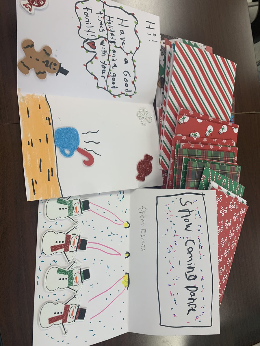 Teaching the importance of service and helping others in Strategic class by sending over 75 cards to <a href="/Crds4HosptlKids/">Cards for Hospitalized Kids</a> ! We hope these cards bring smiles to so many kids! <a href="/feelingallREIT/">Steve Reitman</a> &amp; Mrs. Snavely’s class #ramily #d127GetsREAL