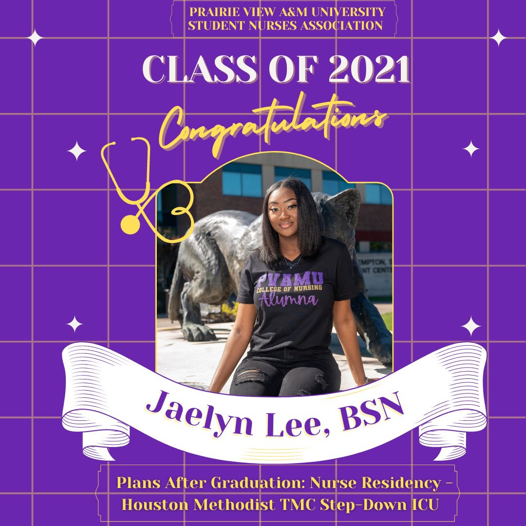 PvsnaC's tweet photo. Congratulations to our PVSNA officers and members that just graduated! Keep making us proud! BIG BSN 💜💛💉 #PVNurse #PVGradSwag https://t.co/gkQqBbxGfY