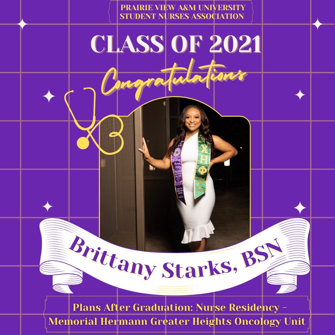 PvsnaC's tweet photo. Congratulations to our PVSNA officers and members that just graduated! Keep making us proud! BIG BSN 💜💛💉 #PVNurse #PVGradSwag https://t.co/gkQqBbxGfY