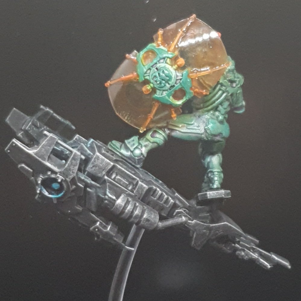 Heed_Paints's tweet photo. I know it's a wholey unoriginal idea but it was screaming to be done, like a voice in my head 👺💚💜

3rd Neotek done

#WarhammerCommunity #Warmongers #necromunda #vansaar #neotek #gravcutter #paintingwarhammer #gamesworkshop #warhammer40k #greengoblin #kitbash #spiderman https://t.co/LN6mtSGFEd