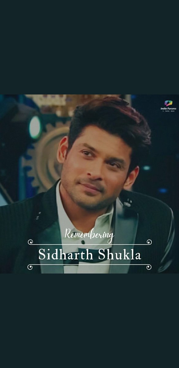 #RememberingSidharth ... #HBDSidharthShukla