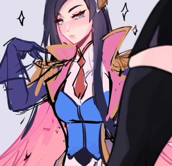 a4pup's tweet photo. never finished this 
#LeagueOfLegends #Caitlyn https://t.co/zvX7rWImwZ