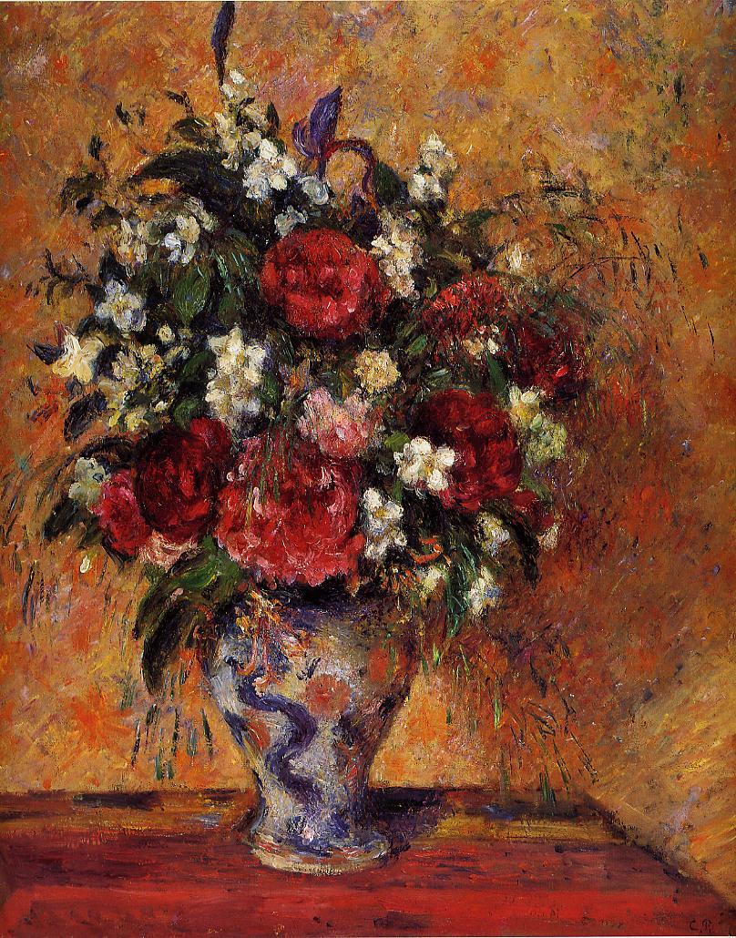 artpissarro's tweet photo. Vase of Flowers, 1878 #danishart #impressionism https://t.co/fcwRuvVEjg