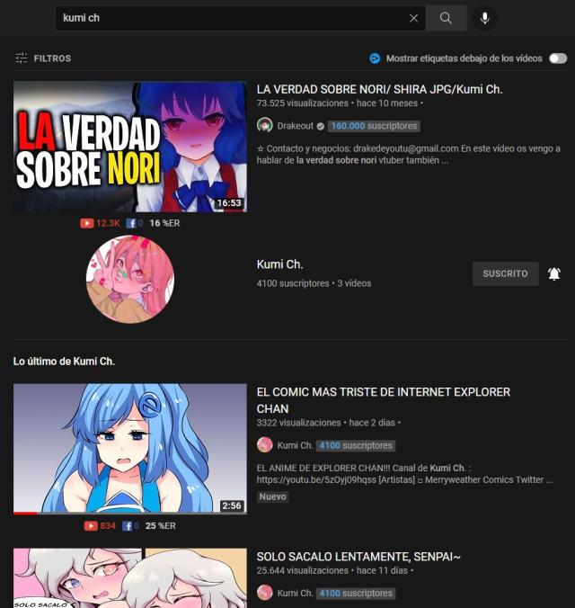 GeorginoXD's tweet photo. "La verdad sobre nori/shira jpg/kumi" causa discordia entre algunas personas porque creen que el titulo es inadecuado considerando que "kumi" es una nueva imagen que no busca ser manchada por los errores pasados. Talvez se arme una polémica.
#GeorVTNews #Vtuber #VtuberEs https://t.co/BSr5yx0y8B