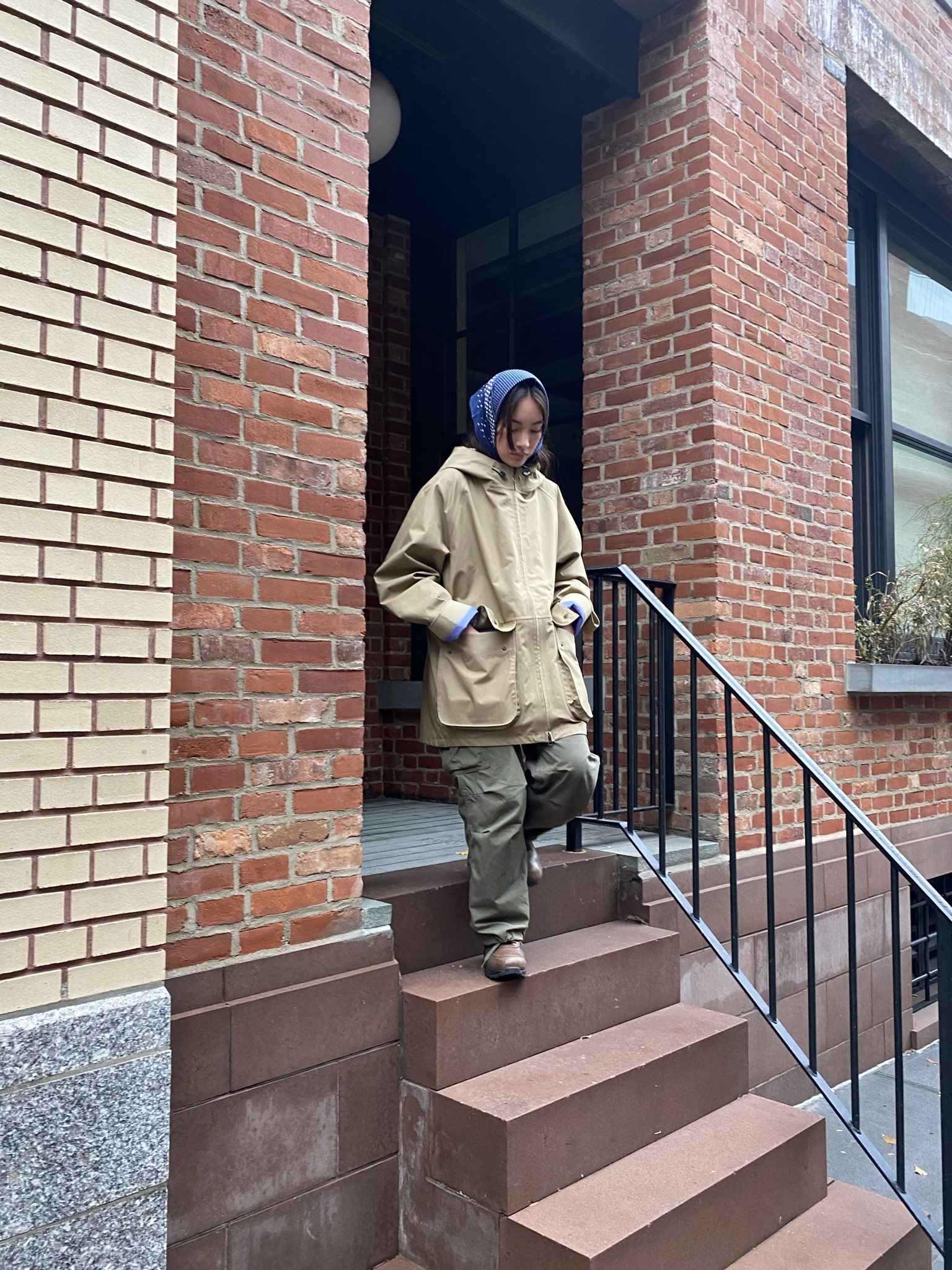 Nanamica cruiser store jacket khaki