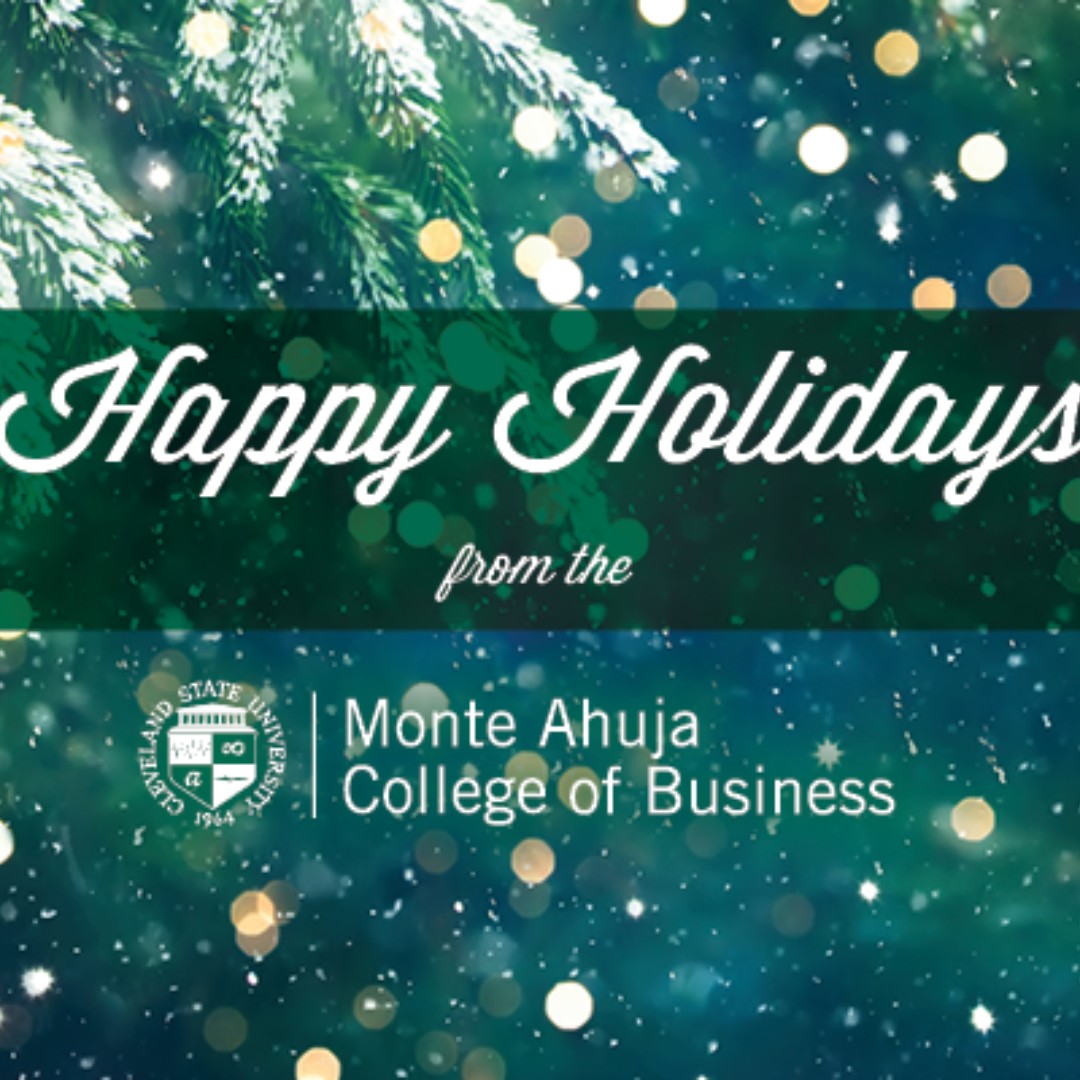 CSU_Biz's tweet image. #ICYMI - a heartfelt congratulations to all of our #CLEStateBiz graduates from Dean Ken Kahn - and best wishes for a healthy and happy holiday season. youtu.be/TphFMFvDba0