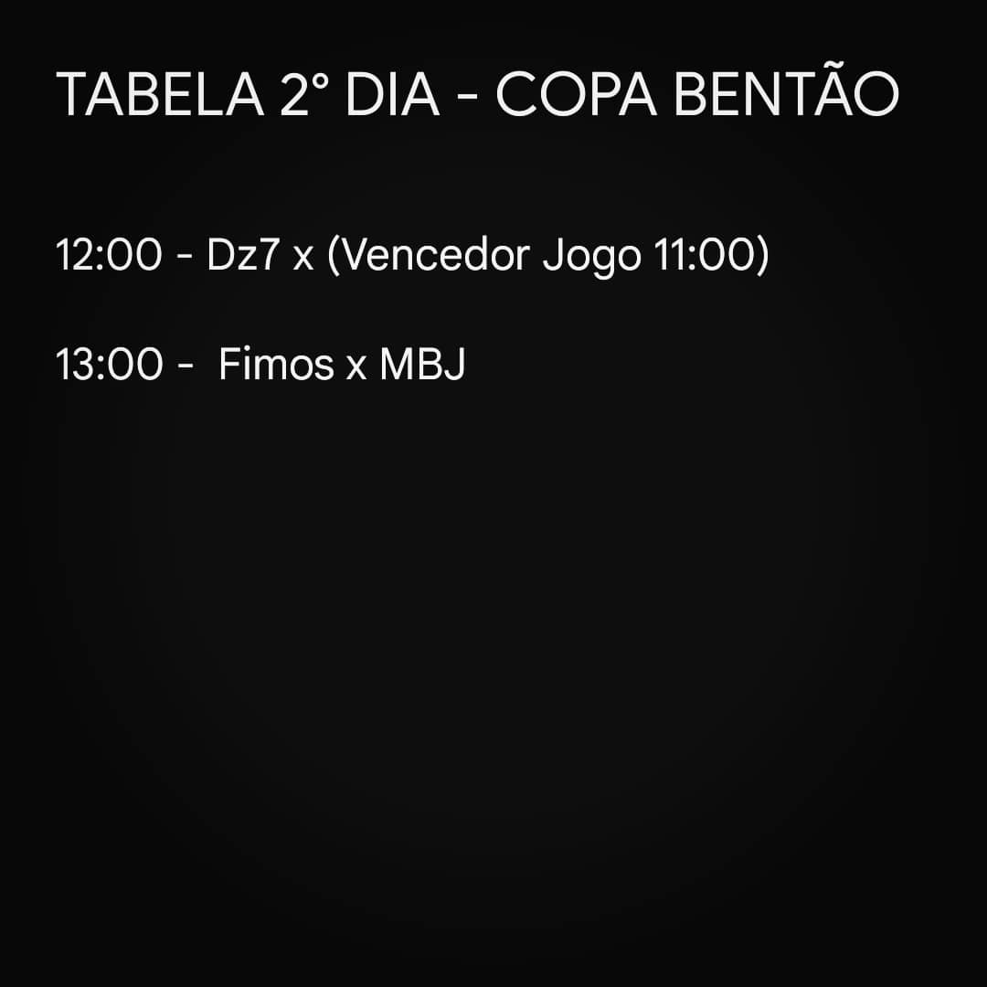 GremioUbuntu's tweet photo. Olá bentonianos, muito boa noite!
É chegada a hora de darmos início a nossa Copa Bentão 2021!
Para encerrar com chave de ouro, nos dias 13, 14 e 15 teremos seis equipes se enfrentando em busca do troféu.
Boa sorte aos jogadores e bom espetáculo à torcida 💛🖤 https://t.co/azAQ2adTaR