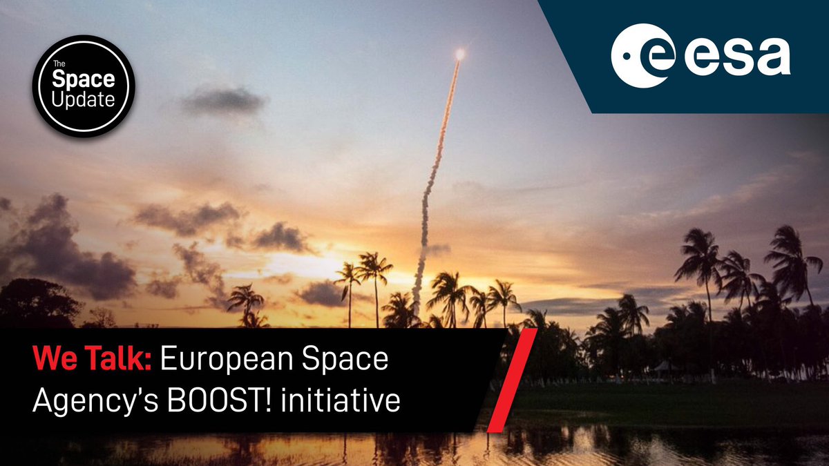 thespaceupdate's tweet photo. Join us as we talk with @esa on their Boost! initiative and how funding will help @orbexspace & @Skyrora_Ltd 🚀✨
👉https://t.co/ImxLXffiPt
#ESABoost @esa_sts #SpaceHour #Space #TeamSpace https://t.co/ooIKqZx2XE