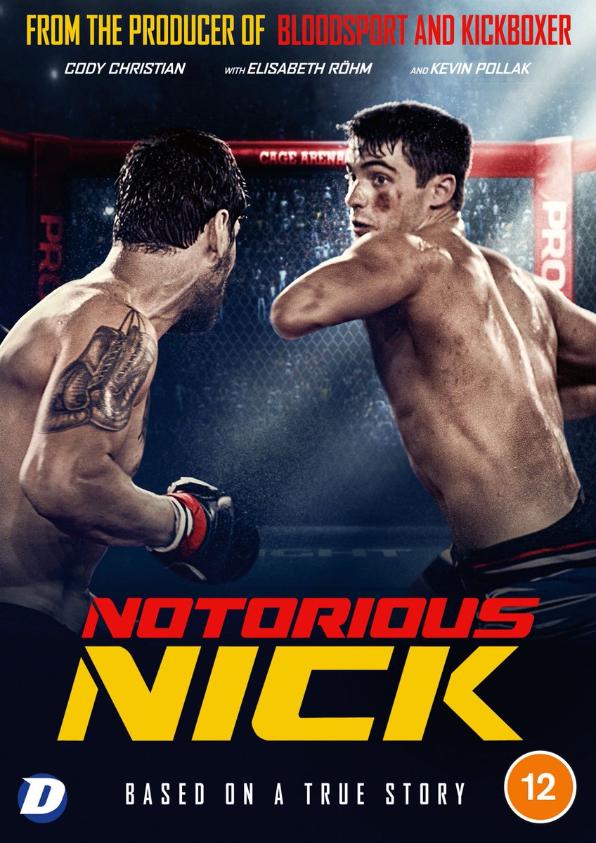 KFMovieGuide's tweet photo. The #YearInFu 2021: #NotoriousNick
Directed by #AaronLeong, starring #CodyChristian, #ElisabethRöhm and #KevinPollak, available on DVD and digital in the UK courtesy of
@DazzlerMedia.
Review: https://t.co/7dGcSBJkC6 https://t.co/yV7lg7Q2O9