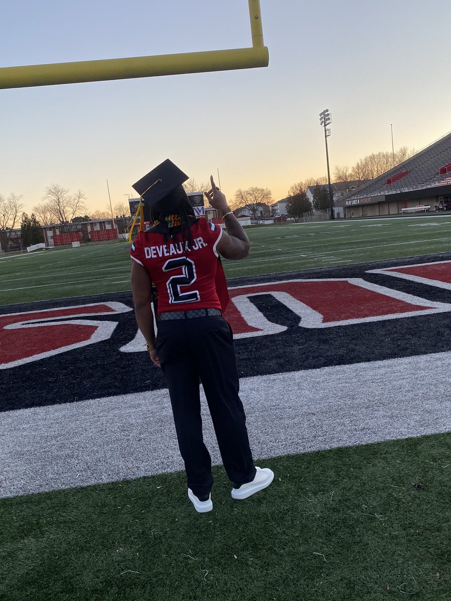 First one in my family with a masters degree 🙏🏾🎓 <a href="/NIU_Football/">NIU Football</a>