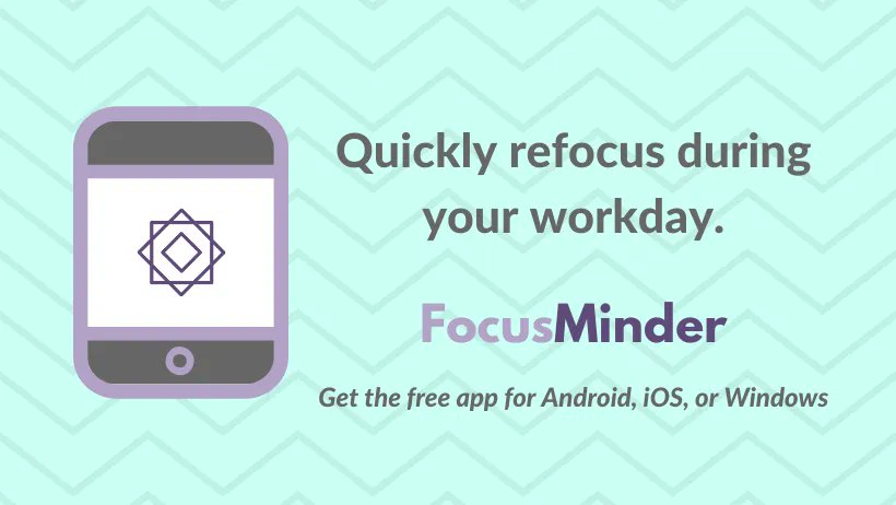 Got the Sunday Scaries? Calm down and get the free FocusMinder.com app for use during your workday tomorrow. Download for your phone and Windows machine.
#sundayscaries #letthesundayscariescommence #fightingthesundayscaries