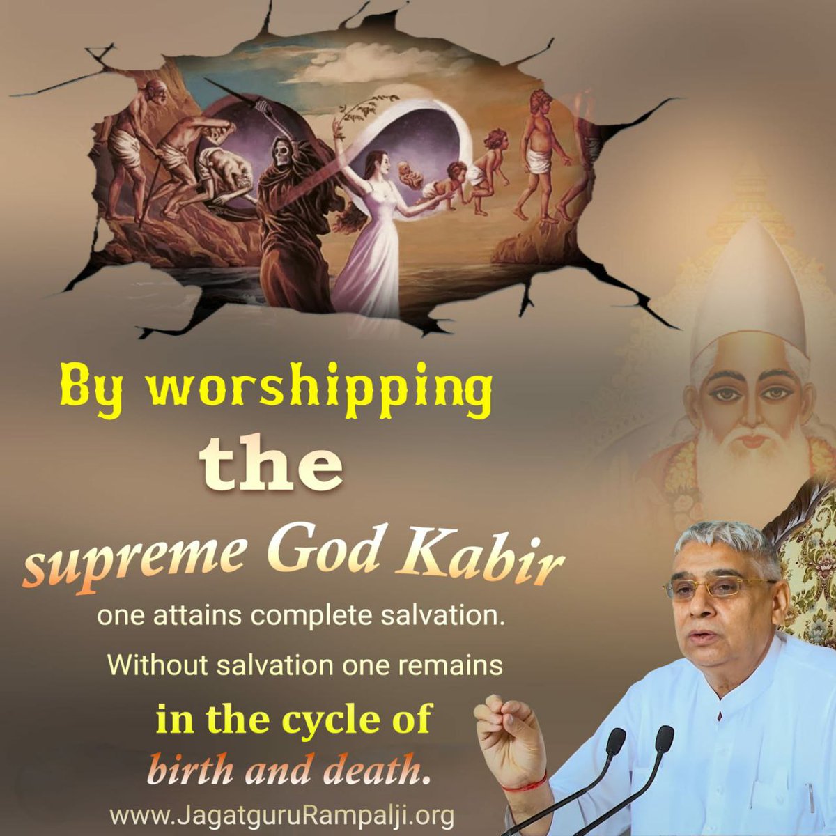 Meenakshi_BYT's tweet photo. Saint Rampal Ji Maharaj is the only true Guru in this world who guarantees peace, happiness and salvation.

#UFC269 https://t.co/s8S3fM6S5Q