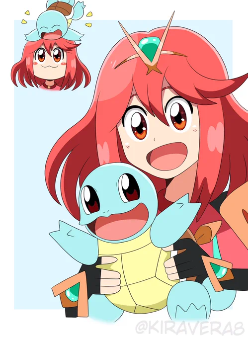 random pyra and lil squirt 