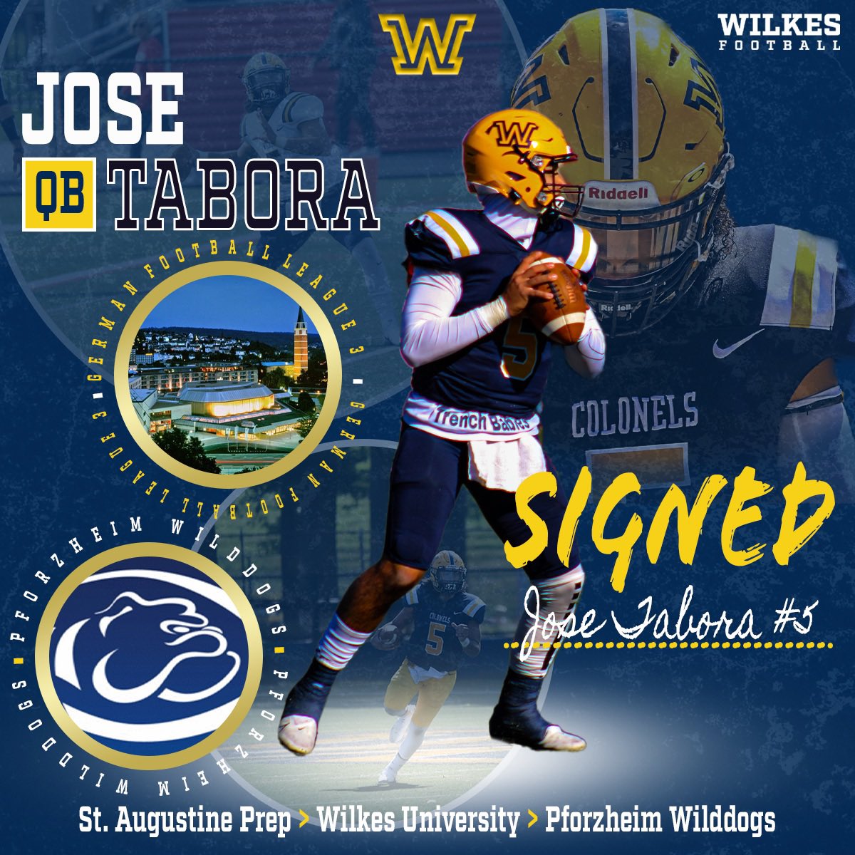 Wilkes Football tweet media