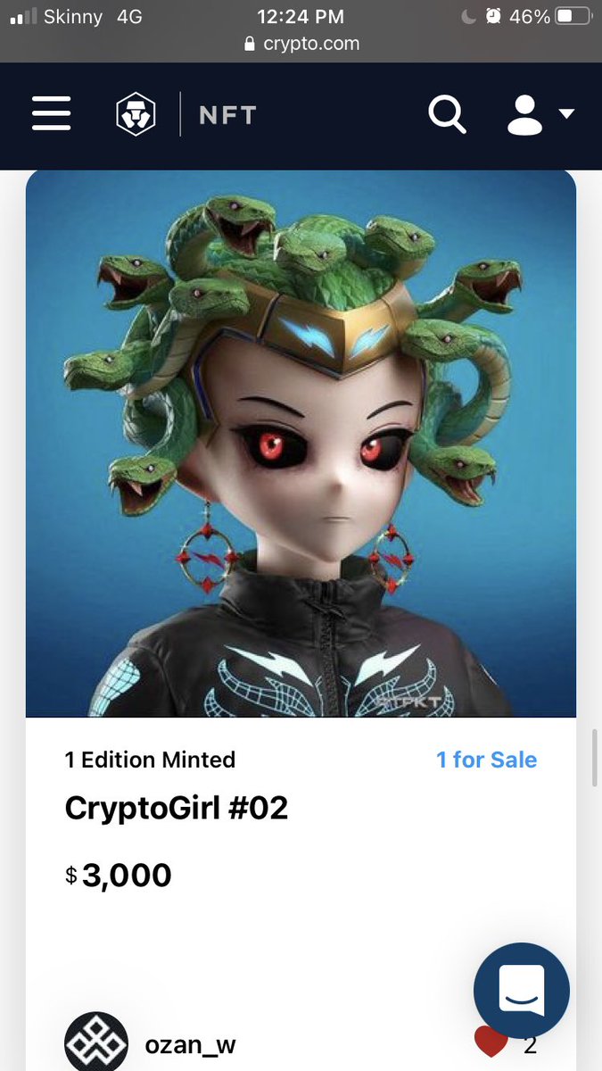 HughesRhaman's tweet photo. @cryptocom  how does the Non-Curated section have awesome creations but harder to be viewed, these artists are amazing https://t.co/7apGM7pFgo