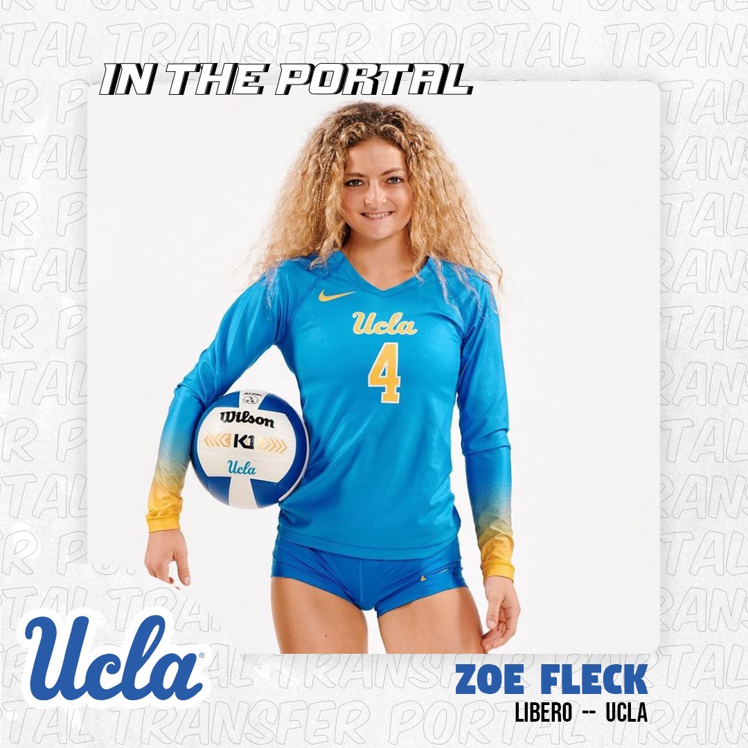 College VBall Transfers on X: 𝗜𝗻 𝗧𝗵𝗲 𝗣𝗼𝗿𝘁𝗮𝗹 ✏️: Zoe Fleck 🏐:  Libero 📍: UCLA #CollegeVBTransfers