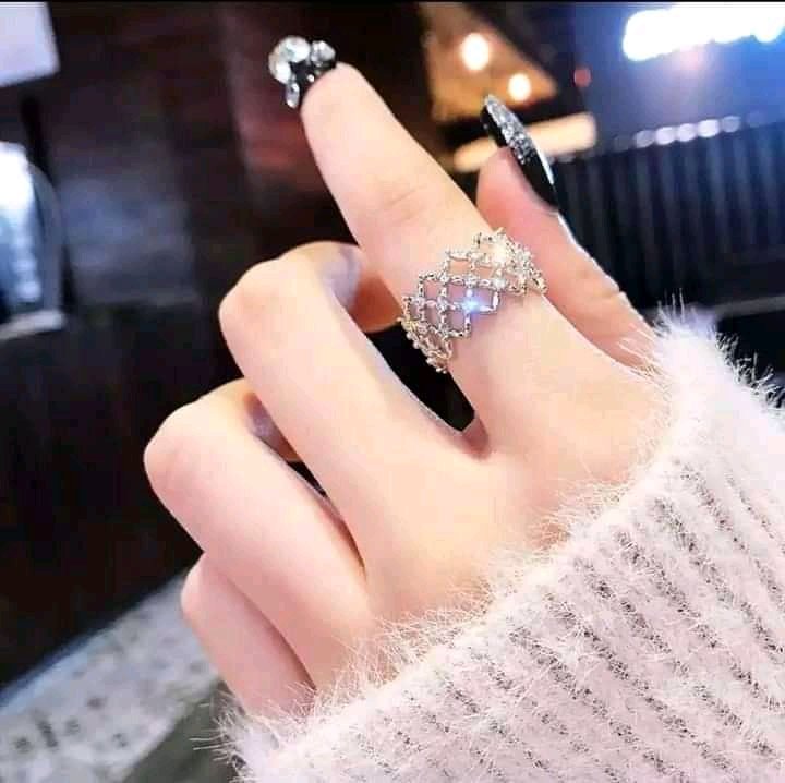 fcity.in - Beautiful Mirror Work Ring / Sizzling Glittering Rings
