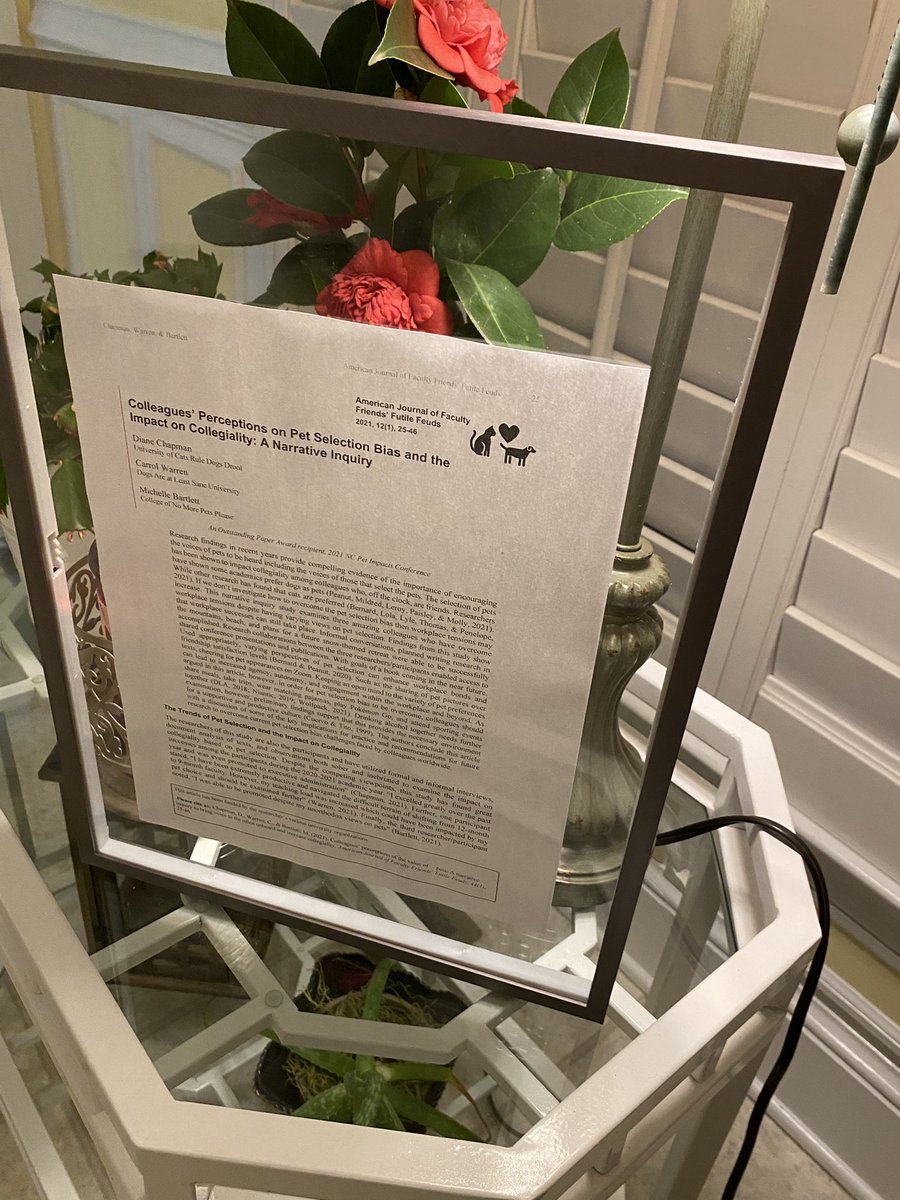 DrCarrolWarren's tweet photo. When your academic colleagues are also friends who share your sense of humor... #bestgiftever @DrMBartlett has sure brightened my holidays with #thismasterpiece! #oneofakind @DianeDChapman #AcademicChatter Read the full version &amp; meet the authors below ⏬ https://t.co/9IRapIG547