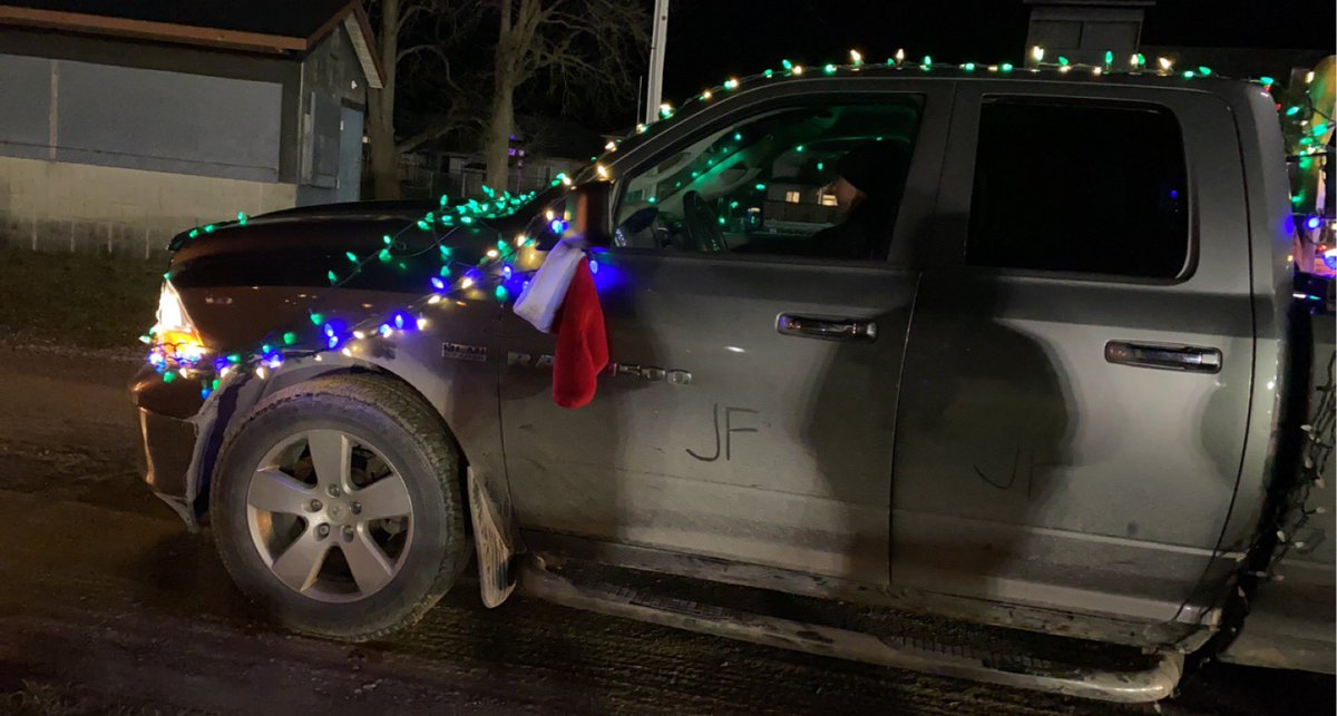 Big thanks to everyone who came out and helped and/or supported the Sunderland Santa Claus Parade last night! Our float might have been small and single, but it was a hit! 
Thanks to members Brian, Alex, Meghan, Joel, as well as “honorary members” Tyler and Nathan!