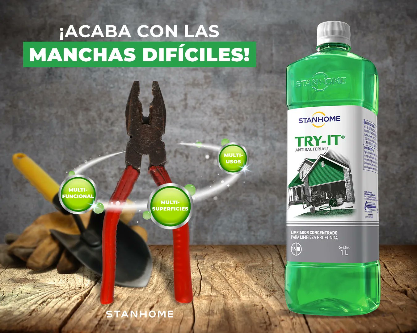 Stanhome México on X: ¡Haz una limpieza profunda con Try-it! ✨ Descubre su  poder antibacterial y quita hasta las manchas más difíciles ✓ #Stanhome  #MerecesloMejor #HomeCare  / X