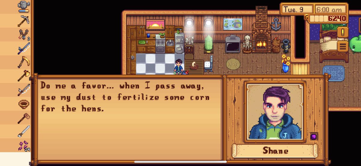 What the f*** Shane?!. posted by u/cherryandfizz. Post url: redd.it/rexew5 #StardewValley #Stardew