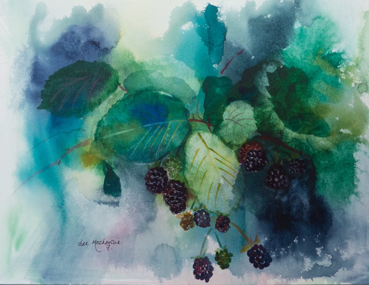 wccreations888's tweet photo. Blackberries by Lee MacKenzie,
this is a limited edition print-linked NFT, the purchaser will be shipped a physical print, more info in bio on @opensea 
https://t.co/bV2J1RrvSV
#NFTCommunity #NFT #NFTart #NFTs #painting #artist #NFTartist https://t.co/l1X6EUZCzb