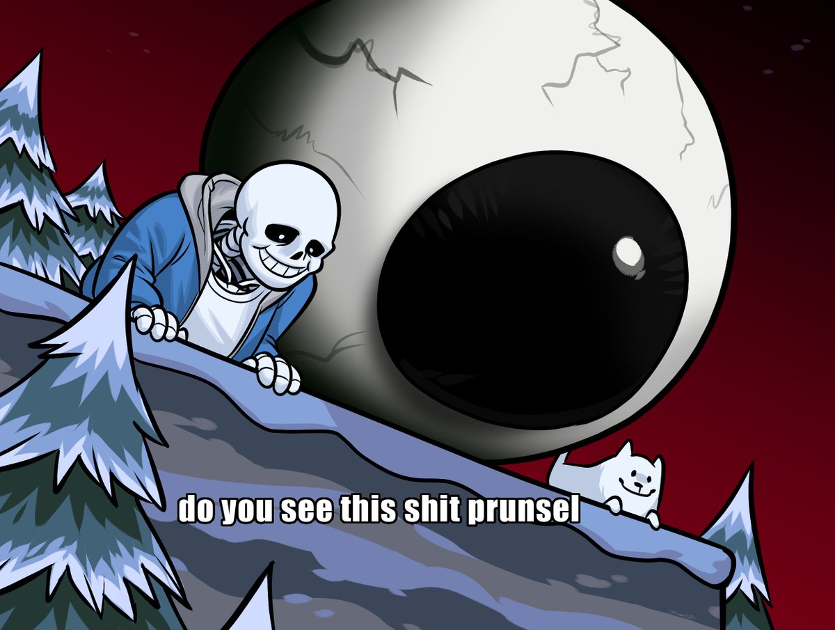 RT @PaulMcIcedTea: i think this is the first time i draw sans undertale (and prunsel) https://t.co/t0vuObShqO