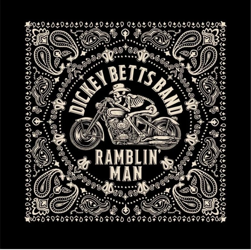 #BettsNews. Dickey Betts is giving you a present on his birthday! A free bandanna with every purchase this week and Betts Band patches are back in stock!!! Get over to the web store today! dickeybetts.bigcartel.com