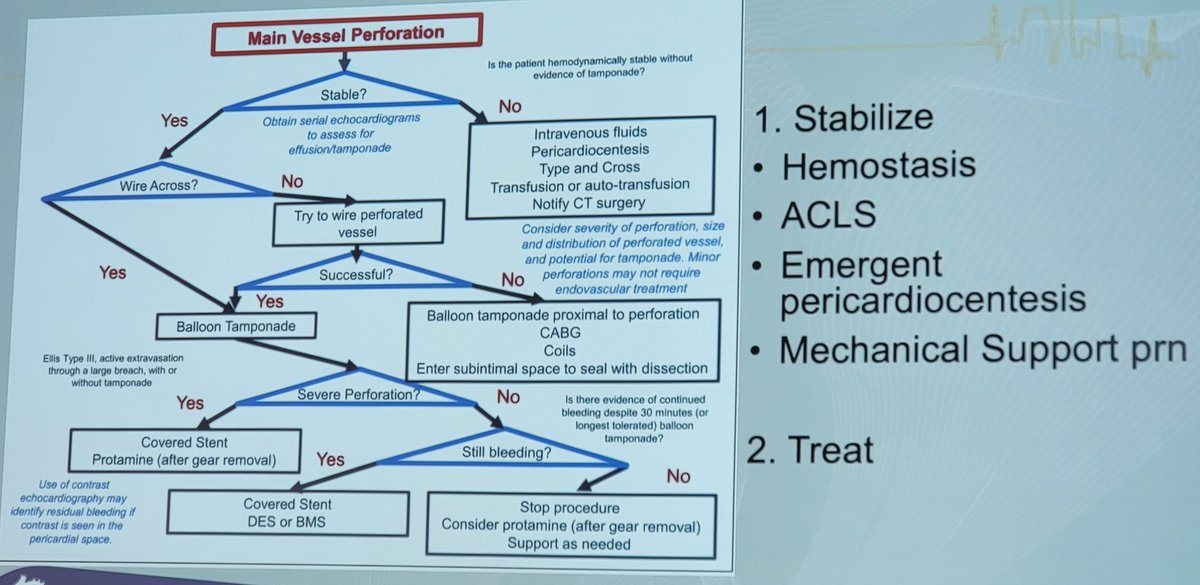 haseebqazi's tweet image. Algorithm for managing Main and Distal vessel perforation during coronary PCI @KateKearney4 @AbbottCardio #PCIMasters @MichaelMegalyMD @lindsey_cilia