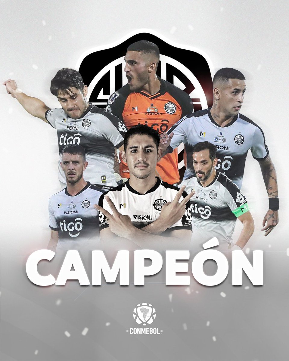 CONMEBOL's tweet photo. ¡Olimpia venció 3-1 a Cerro Porteño en la final de la Supercopa de Paraguay! 🇵🇾⚽​

¡Felicidades, @elClubOlimpia! 👏🏼​🏆

#CreeEnGrande https://t.co/u8tvowoNKn