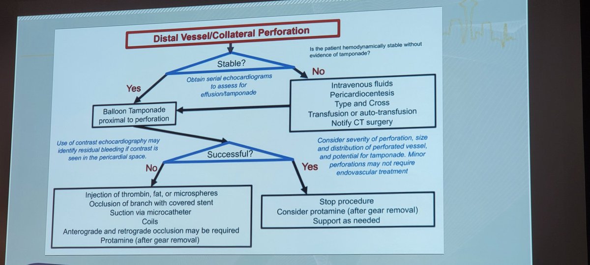 haseebqazi's tweet image. Algorithm for managing Main and Distal vessel perforation during coronary PCI @KateKearney4 @AbbottCardio #PCIMasters @MichaelMegalyMD @lindsey_cilia
