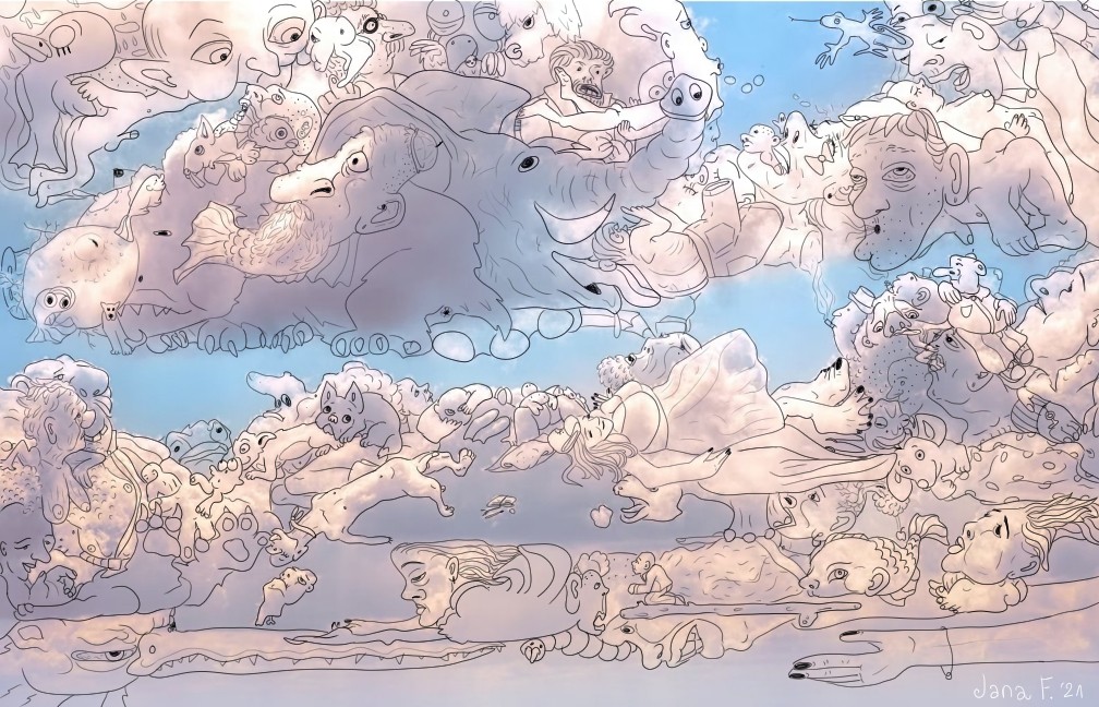 Can you spot the Spirit in the clouds!?!? Shout to our Spirit Creator for this treat! <a href="/SpiritOfArtist/">Artist's Spirit🎨</a>