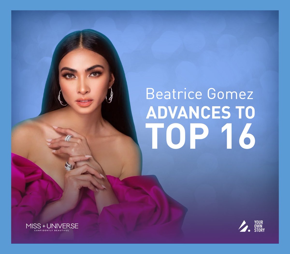 ArchiveInt's tweet photo. Beatrice Gomez gets into the Top 16! 🇵🇭

#70thMissUniverse https://t.co/hByZg6snOE