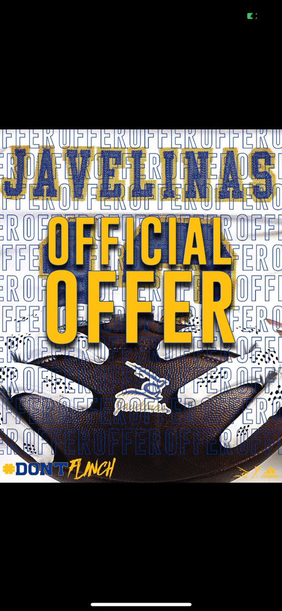 TheCadenGreen's tweet photo. Proud to announce that after a great phone call with @Coach_Wiz91, I have received my 4th D2 offer to play ball at Texas A&amp;M University-Kingsville! #DontFlinch🐗 @Coachsalinas12 @Coach_Noonan @SierraFootball1 https://t.co/XsDZpLxQne