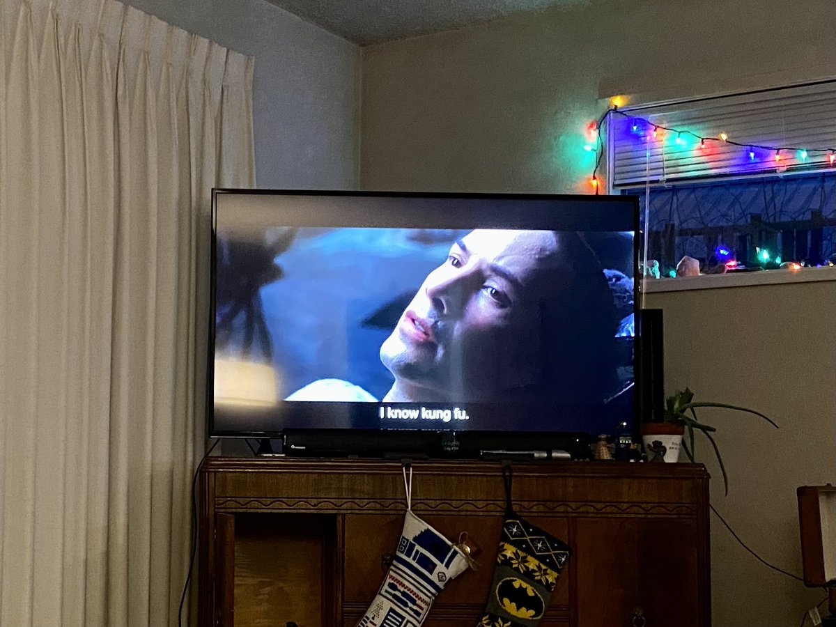 TylerHowat's tweet image. In preparation for the @GeekCardCheck’s #Matrix trilogy flashback review, I’m rewatching them all! 

Watch along with us and let us know how they impacted you!