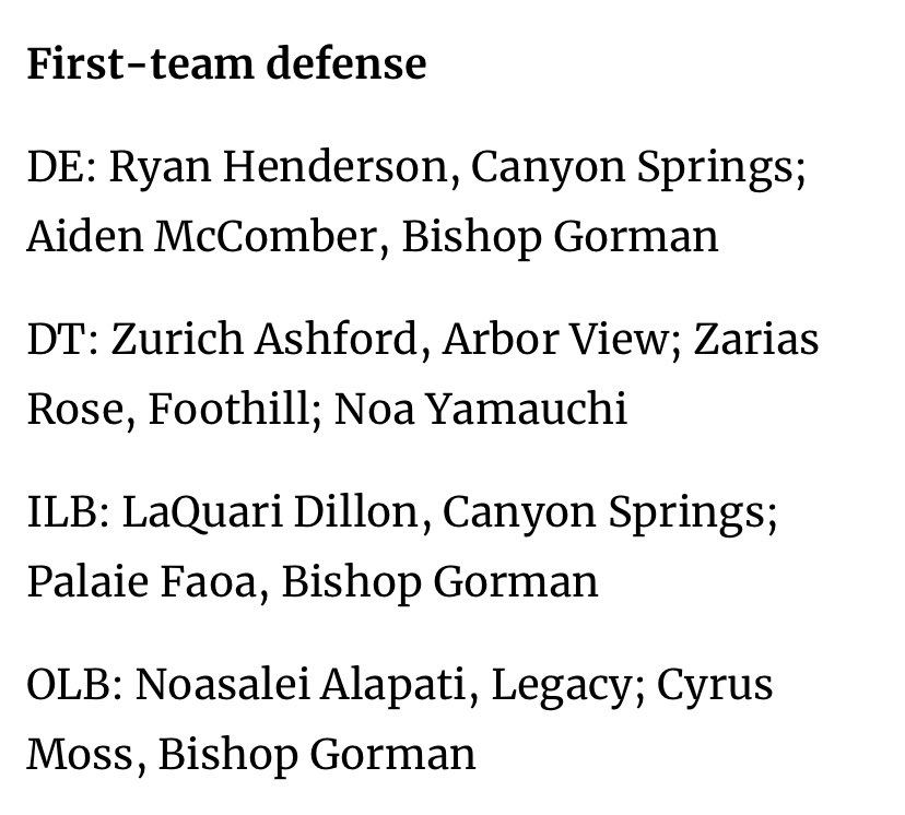 noasalei's tweet photo. 1st Team All League OLB🙏 https://t.co/MdK1NzkYSF