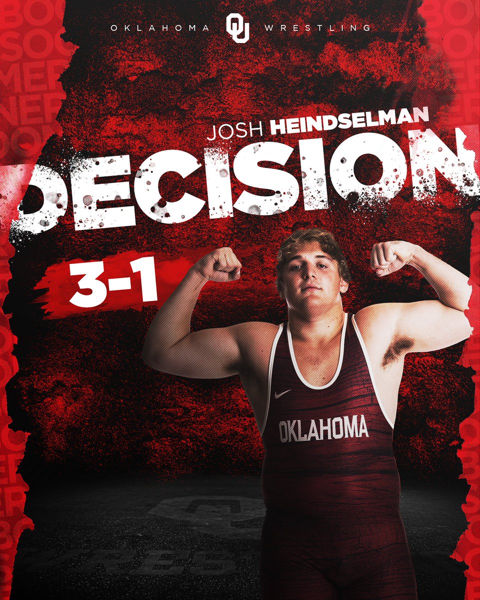 285 | Heindselman gets the takedown in sudden victory and the Piedmont native stays unbeaten in Bedlam! 

Cowboys 19, #Sooners 3