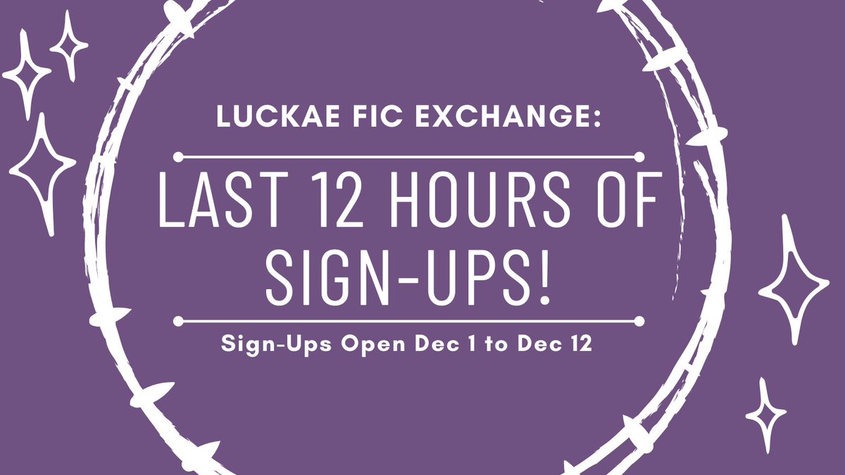 luckaeexchange's tweet photo. It's the last hours of sign-ups! If you haven't had a chance yet, make sure you submit the form!😊We will actually be open for a few extra hours due to some technical issues on our end, so consider it bonus time!

sign-up sheet: https://t.co/3HYC4p9tKC https://t.co/ib9cA6qoIL