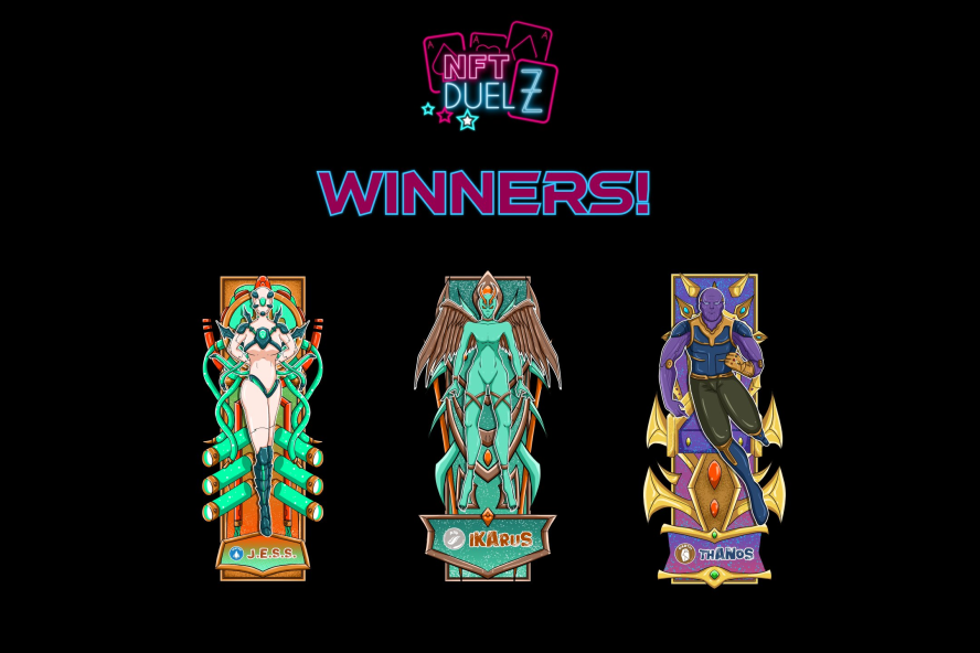 Congratulations to the winners of Fantom Galactica Cards! Please DM C.Monet on Discord to claim!

<a href="/mphase361/">u just better earn</a> 
<a href="/izuka41385187/">izuka</a> 

You can try the platform out at NFTDuelz.games

$FTM $NFT