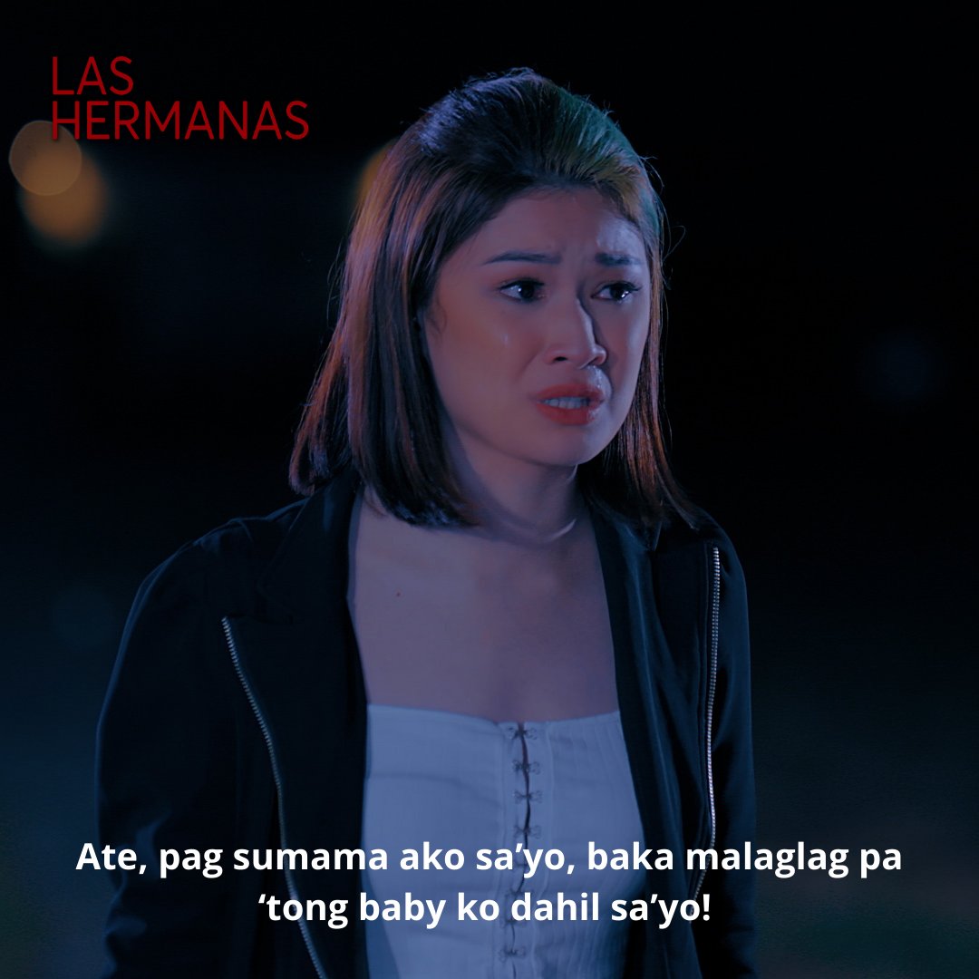 GMADrama's tweet photo. “Quiet lang kayo na sa’kin n’yo nalaman ha,” said Marites. Ay, Lady E pala. 

#LHHuli 
#LasHermanas https://t.co/ZrqNaJrC1P
