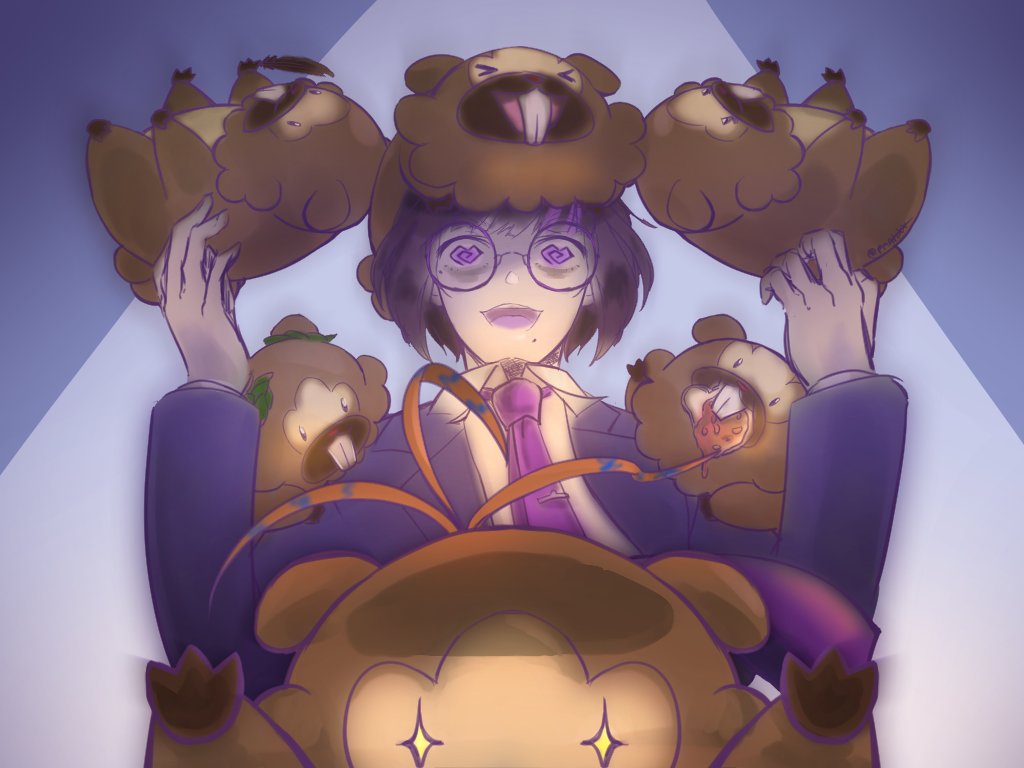 pmatixx's tweet photo. Babes wake up @NanacoHakanai is back with a special run this PokeMonday

[#775心霊写真 | #775art | #scribblematixx ] https://t.co/Mpf7McMkoX