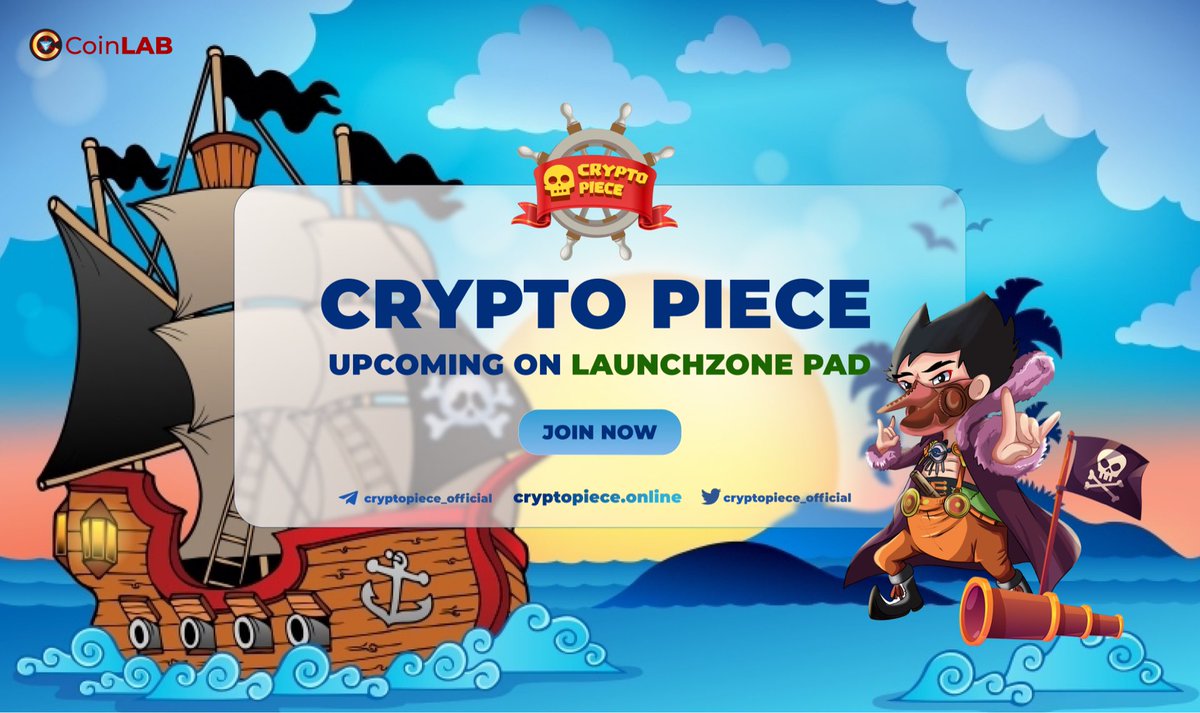@CryptoPieceNFT 's IDO is coming up on <a href="/launchzoneann/">LaunchZone (LZ.finance)</a>. 🗓
- Prepare mentally as well as financially to prepare for the upcoming IDO. Don't ignore it because maybe the IDO schedule will be able to come sooner than you think.
#CoinLAB
