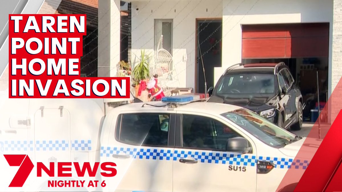 7NewsSydney's tweet photo. A man has been lucky to escape serious injury after he was struck with a metal pole during a violent break-in. The Taren Point resident was attacked by three men. https://t.co/WgsH2SSSPV #TarenPoint #7NEWS https://t.co/bHd5piwlQJ