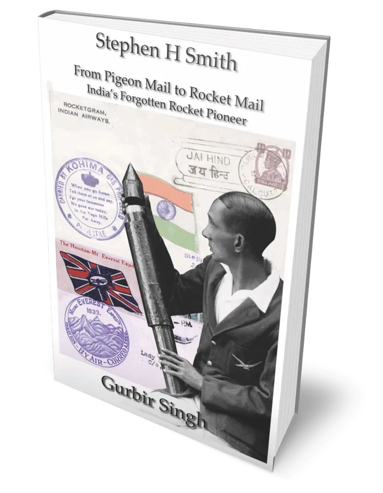 GurbirSingh's tweet image. My inbox indicates that those of you in India may not be aware - This book (e-book, paperback and hardback) is available in India. See buff.ly/3IHHhnw
buff.ly/2JdW2i9 #philately #India #rocketmail