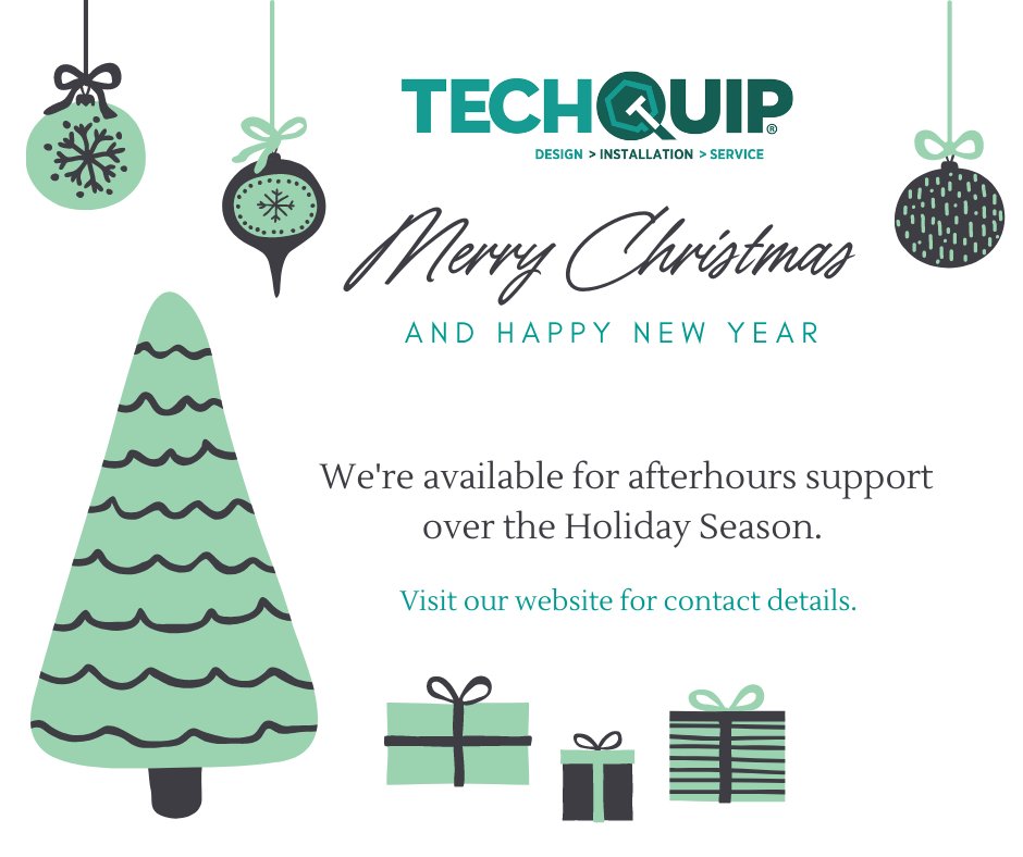 TechQuip's tweet photo. 🎄 'Tis the season to be jolly 🎅
We're available for afterhours support over the Holiday Season.
Find more information on our website - https://t.co/XvqIG2IX8L
#serviceafterhours #techquip #mechanicalengeneering #engeneering #australia #mining #mantainance #christmas #openhours https://t.co/FdR4PEWKth