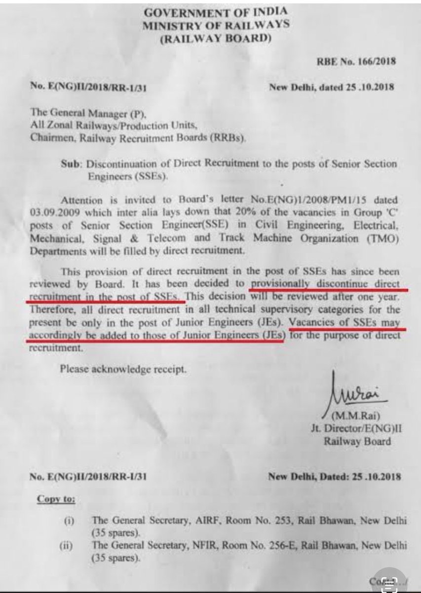 IESramteerath's tweet photo. We want to know whether Govt is drafting IRMS notification or constitution of India again ???

 Till exam It will definitely surpass 2 Yrs 11 month  18 days  since last recruitment.
#Railway_SSE_IRMS_JEN_Vacancy 

@Rajasthanirajp @LokendraMina @Smita_Sharma @Architguptajii https://t.co/sp51UbRIBj