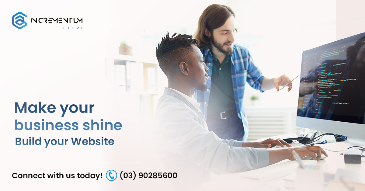 IncrementumAU's tweet photo. A great website is the first step towards building a brand. We are a design-driven digital agency that has helped more than 300 e-commerce companies build their business on the world wide web. Call us to know more: (03) 90285600
#incrementumdigital #incrementum #digitalmarketing https://t.co/aExiHUsIvm