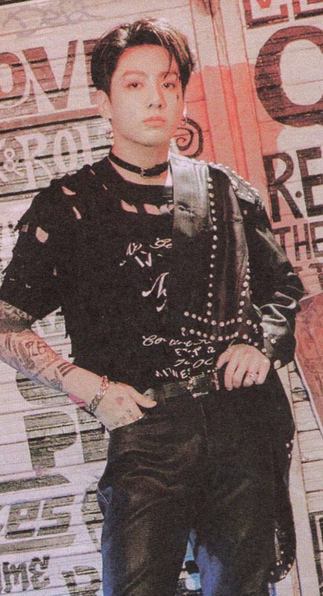 when jungkook is the coolest rockstar…